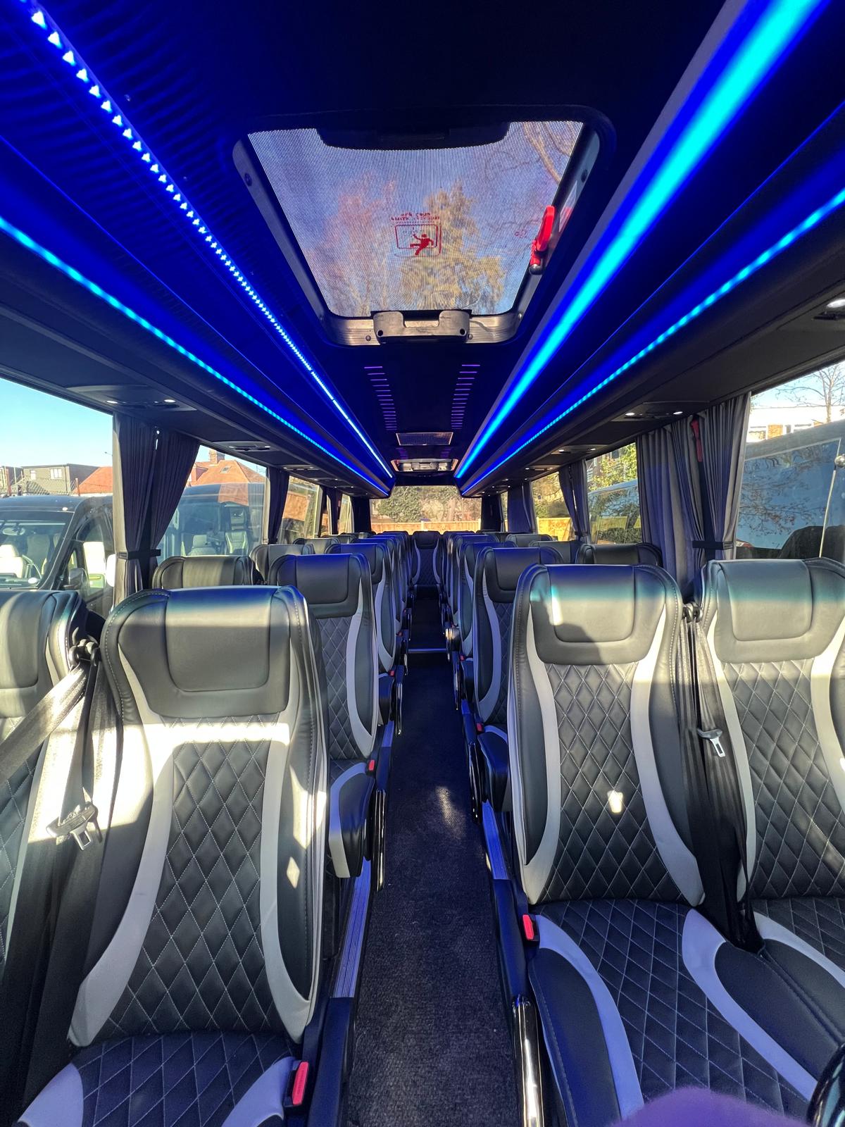 29-Seater Coach Interior